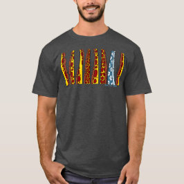 YOU BE YOU GIRAFFE van Jeff Willis Art T-shirt