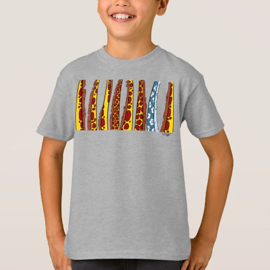 YOU BE YOU GIRAFFE van Jeff Willis Art T-shirt (Voorkant)