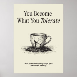 You Become What You Tolerate Poster