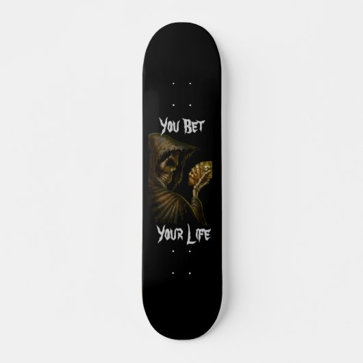 You Bet Your Life - 7 3/4" Deck Persoonlijk Skateboard (Voorkant)