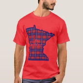 You betcha MN Flannel T-shirt (Voorkant)