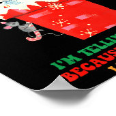 You Better Watch Out You Better Not Cry You Better Poster (Hoek)