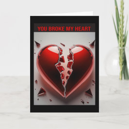 You Broke My Heart. Kaart