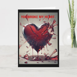 You Broke My Heart. Kaart