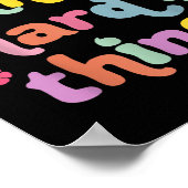 You Can Do Hard Things Teacher Back To School Moti Poster (Hoek)