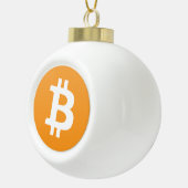 You Can Have BTC Too. Make Your Dreams Come True Keramische Bal Ornament (Rechts)