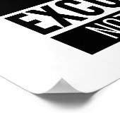 You Can Have Results Or Pardon Not Both Poster (Hoek)