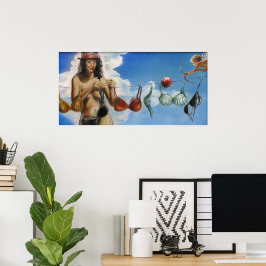 you can leave your hat on - joe cocker inspired poster (Thuiskantoor)