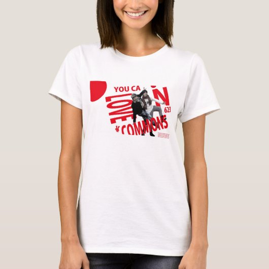 YOU CAN LOVECOMMONS　TシャツType2 T-shirt (Voorkant)