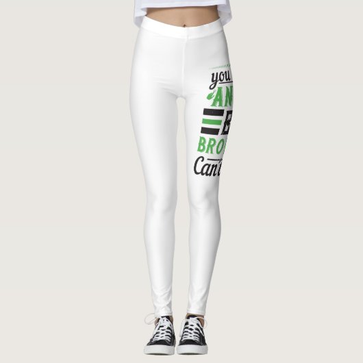 You Can Miss An Exam But Browsing Can't Miss Leggings (Voorkant)