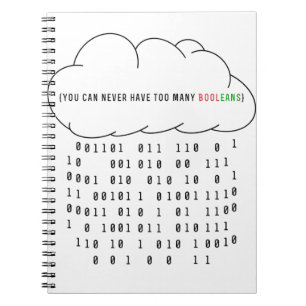 You can never have too many booleans! (Updated) Notitieboek
