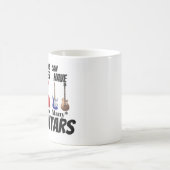 "You Can Never Have Too Many Guitars" Custom Music Koffiemok (Center)