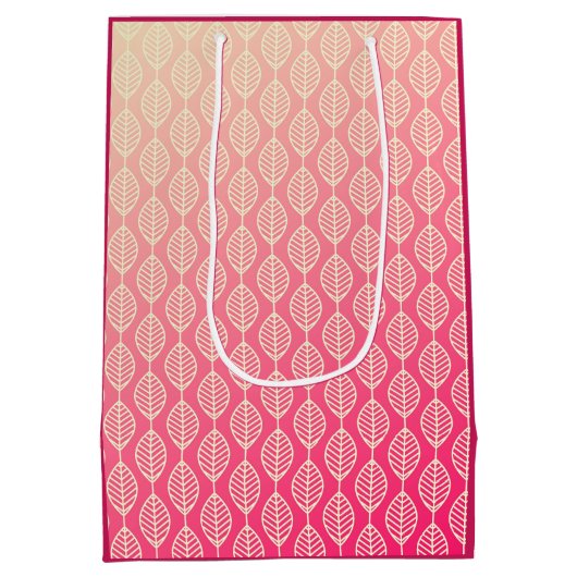 You Can Rely on Me Minimal Pattern & Quote Design Medium Cadeauzakje (Achterkant)