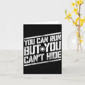 You Can Run But You Can't Hide Bounty Hunter Kaart (Gele Bloem)