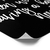 You Can Stop Asking Now Pregnancy New Years Expect Poster (Hoek)