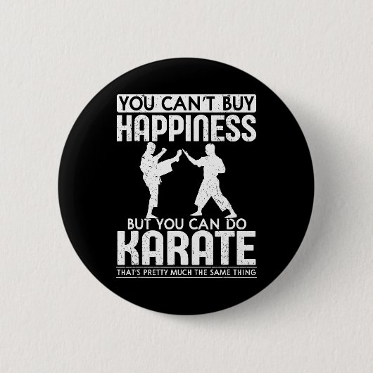 You Can’t Buy Happiness  Ronde Button 5,7 Cm (Voorkant)