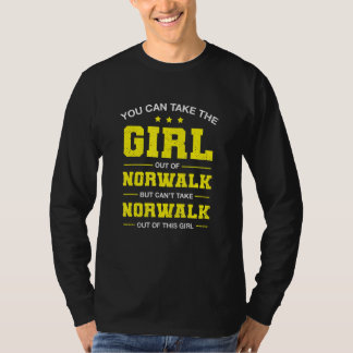 You Can Take The Girl Out Of Norwalk California Gi T-shirt