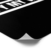 You Cannot Copy My Walk Motivational Graphic Poster (Hoek)