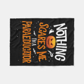 You Cannot E Me I'm A Paraeducator Halloween Para  Fleece Deken (Voorkant (Horizontaal))