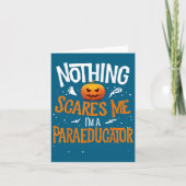 You Cannot E Me I'm A Paraeducator Halloween Para Kaart (Voorkant)