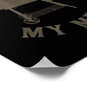 You Can't Beat My Meat Bbq Grilling Chef Funny Gri Poster (Hoek)