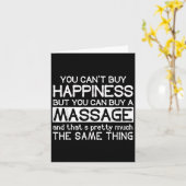 You Can't Buy Hapness But You Can Buy A Mage Funny Kaart (Gele Bloem)