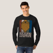 You Cant Buy Happiness but You Can Grow Beard T-shirt (Voorkant volledig)