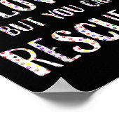 You Can't Buy Love But You Can Rescue It  Poster (Hoek)