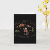 You Can't Buy That Kind Of Dirt Kaart (Gele Bloem)