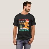 You Can't Catch Me I'm The Gingerbread Man Xmas Pa T-shirt (Voorkant volledig)