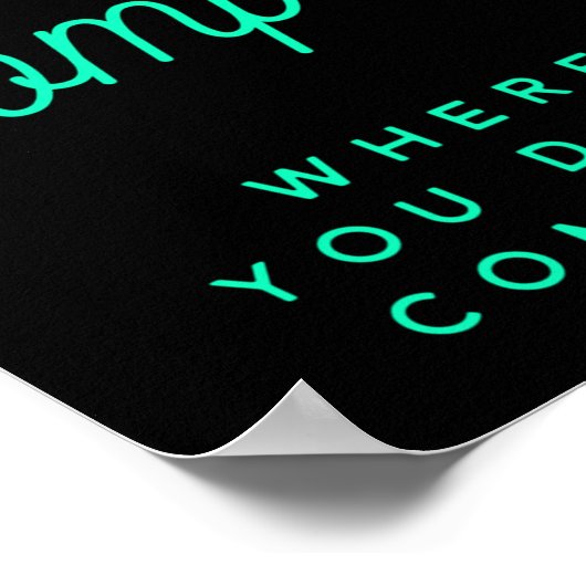 You Can't Compete Where You Don't Compare, Winners Poster (Hoek)