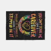 You Can't E Me I Am A Caregiver  Fleece Deken (Voorkant (Horizontaal))