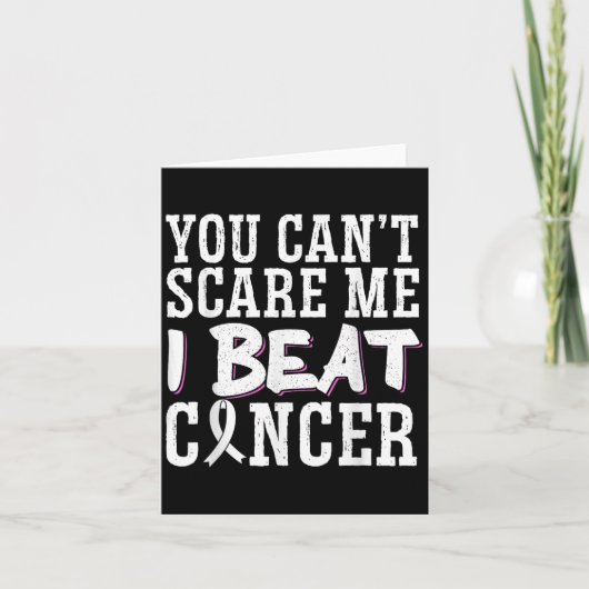 You Can't E Me I Beat Cancer  Kaart (Voorkant)