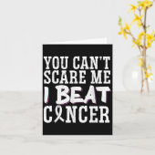 You Can't E Me I Beat Cancer  Kaart (Gele Bloem)