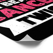You Can't E Me I Beat Cancer Twice Poster (Hoek)