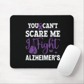 You Can't E Me I Fight Heimer's - Dementia Awarene Muismat (Met muis)