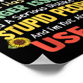 You Can't E Me I Have A Crazy Daughter She Has Ang Poster (Hoek)