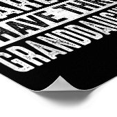 You Can't E Me I Have Three Granddaughters Grandpa Poster (Hoek)