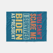 You Cant E Me, I Survived Joe Biden As President Fleece Deken (Voorkant (Horizontaal))