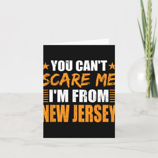 You Can't E Me I'm From New Jersey Kaart (Voorkant)