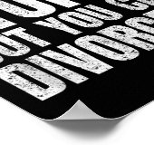 You Can't Fix Stud But You Can Divorce It Divorce  Poster (Hoek)