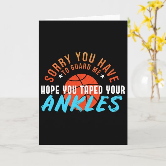 You Can't Guard Me Bll Quote Play Sketll Player  Kaart (Gele Bloem)