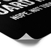 You Can't Guard Me Poster (Hoek)