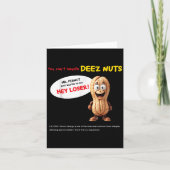 You Can't Handle Deez Nuts, Funny , Peanut Allergy Kaart (Voorkant)