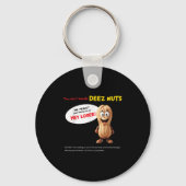 You Can't Handle Deez Nuts, Funny , Peanut Allergy Sleutelhanger (Voorkant)