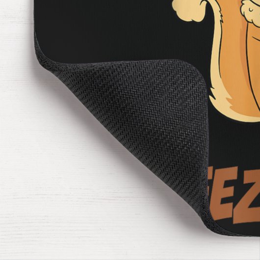 You Can't Handle Deez Nuts Squirrel Funny Deez Nut Muismat (Hoek)