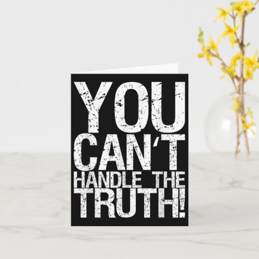You Can't Handle The Truth!  Kaart (Gele Bloem)