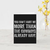 You Can't Hurt Me More Than The Already Have Kaart (Gele Bloem)