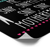 You Can't Just Cut People Off Quote Poster (Hoek)