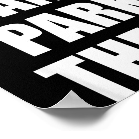 You Cant Park There Funny Viral Car Meme Sarcasm M Poster (Hoek)